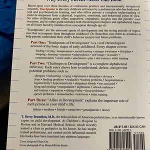 BOOK Touchpoints parenting book